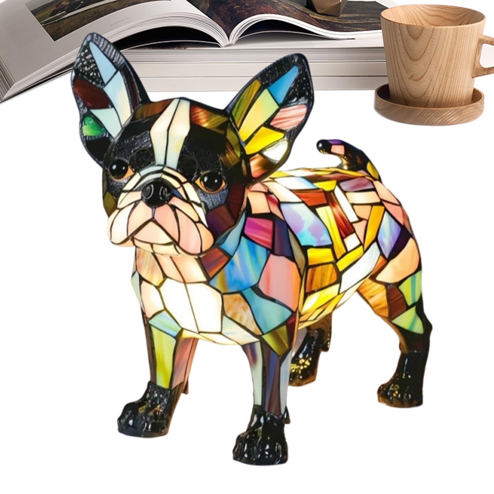 Buhygn for Kids Dog Stained Resin Tabletop
