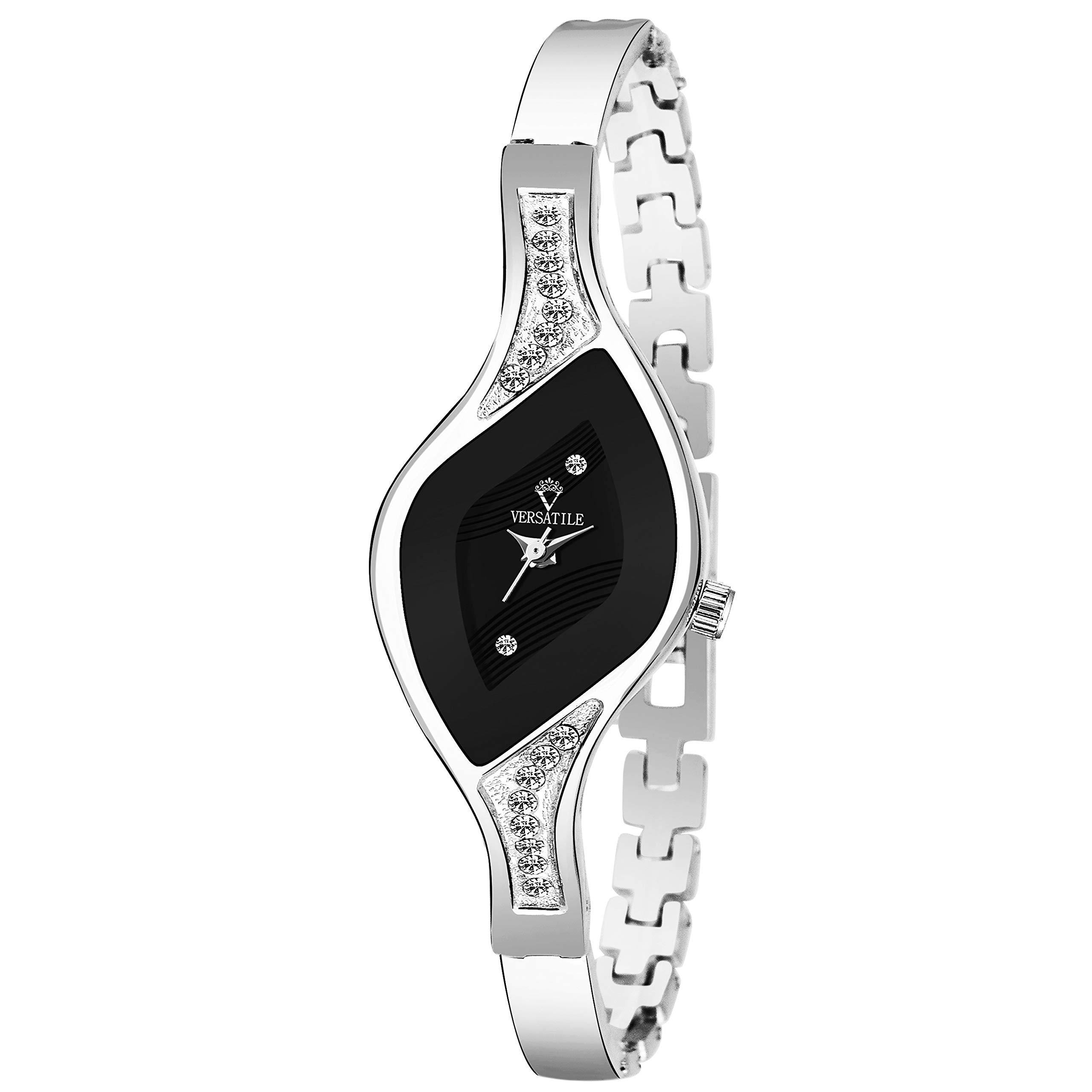 Versatile Black Crystal Women Analog Watch (B07X2XWWM4) Amazon Price History, Amazon Price Tracker