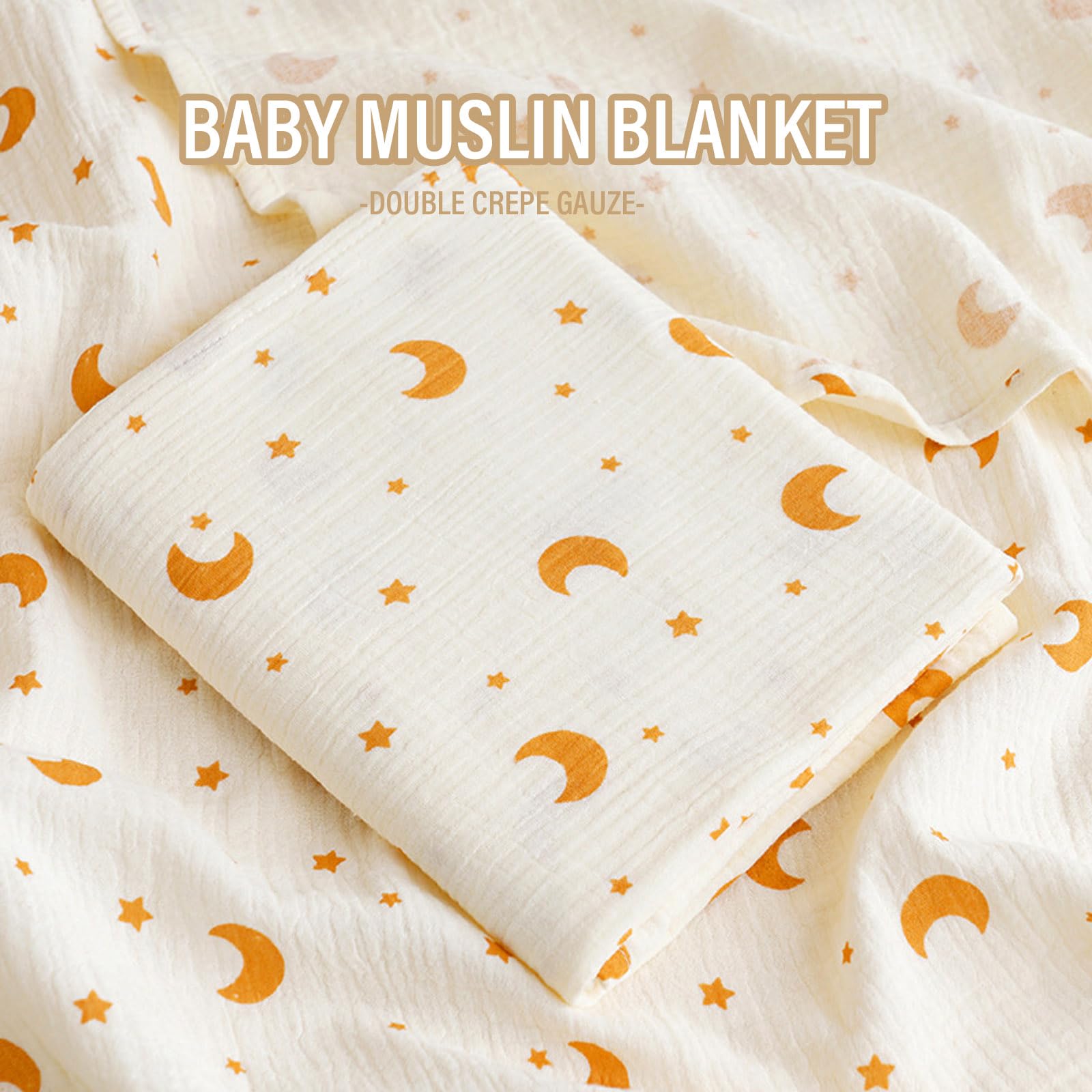 Langes Bébé 100x100 cm Lot de 4 Mousseline de Coton,Absorbant Respirant, Ultra Doux, Épais et Super Absorbant pour Nouveauné Peau Sensible pour Unisexe Bébé