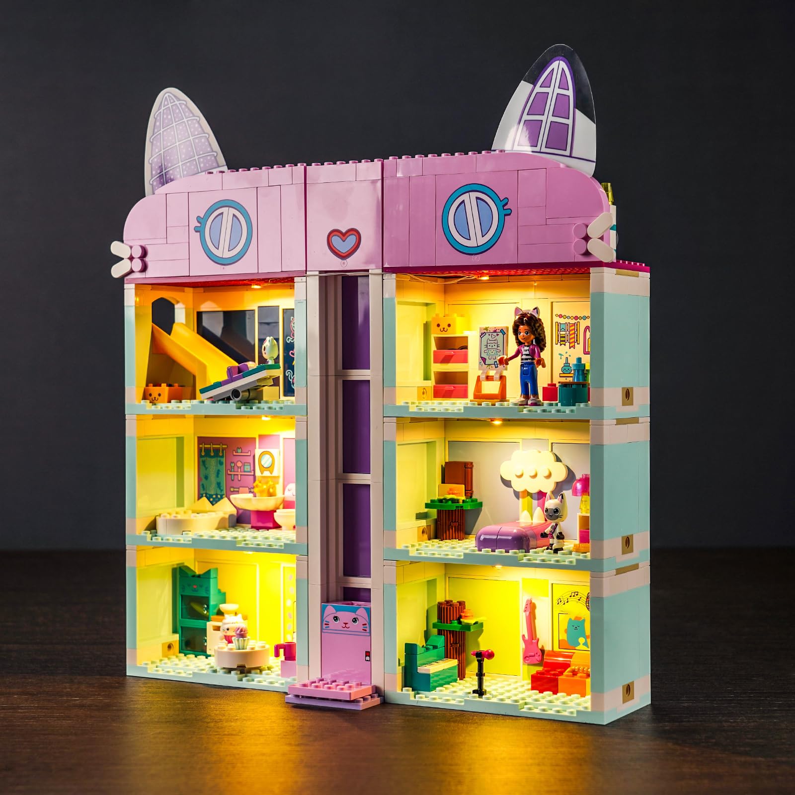 Light Kit Compatible with Lego Gabby's Dollhouse 10788 (No Model) - Image 3