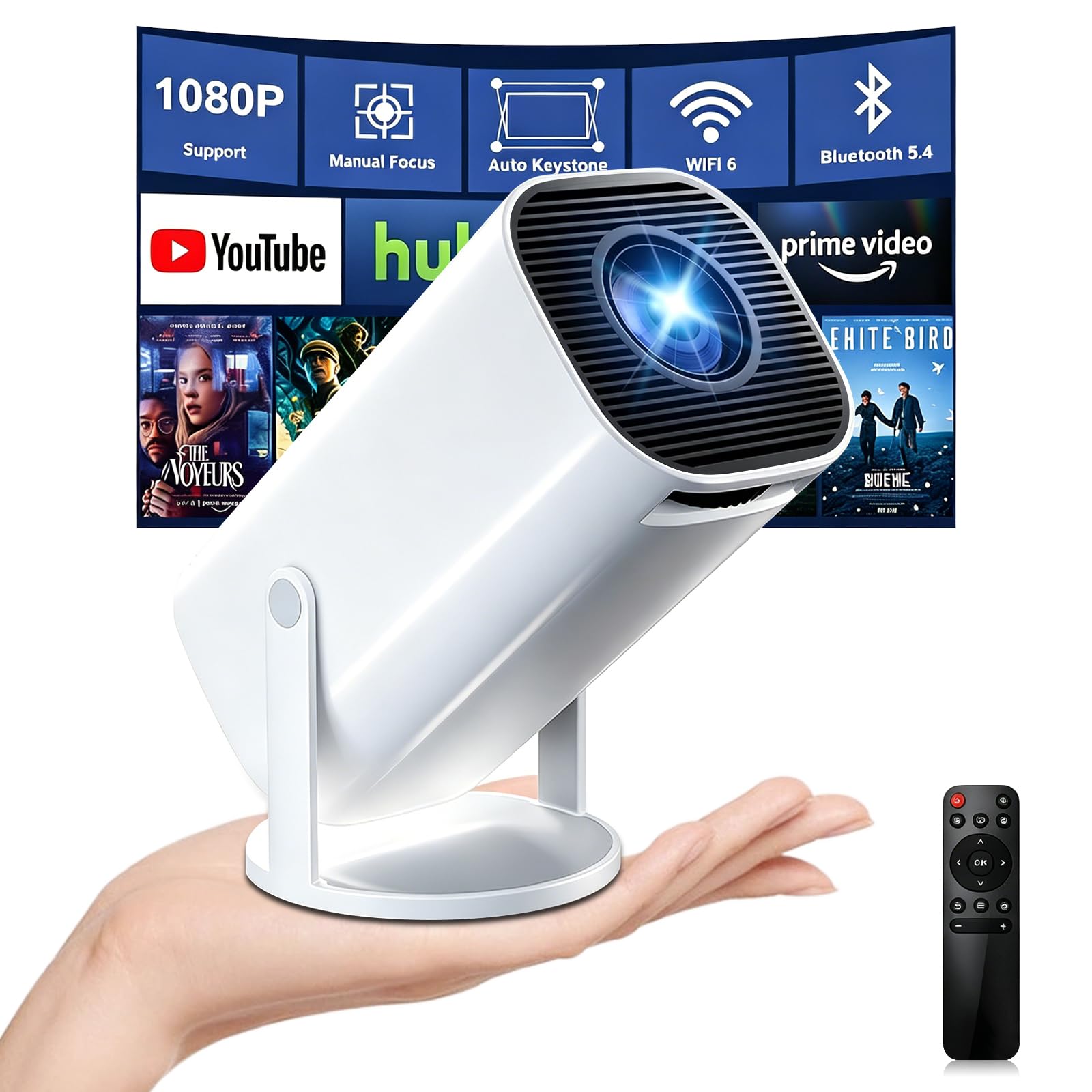 Mini Vidéoprojecteur 4K Portable 720P Full HD Native Ansicht 8