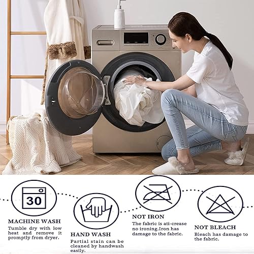 Miniatura 8 de KELUINA Fundas para sillas de comedor de tela jacquard, de ajuste elástico, fundas para sillas laterales con respaldo de ala, silla de comedor