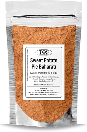 TOS The Organic Spices Keaninin Marshall Adalar  Sweet Potato Pie Baharat  100 gr, TOSW6805