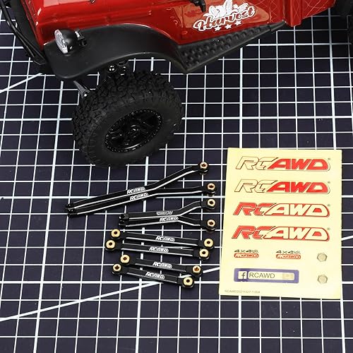 Miniatura 6 de RCAWD Juego de eslabones de alta liquidación CR18P para Hobby Plus 1/18 CR18P Rock Van y Trail Hunter piezas de actualización