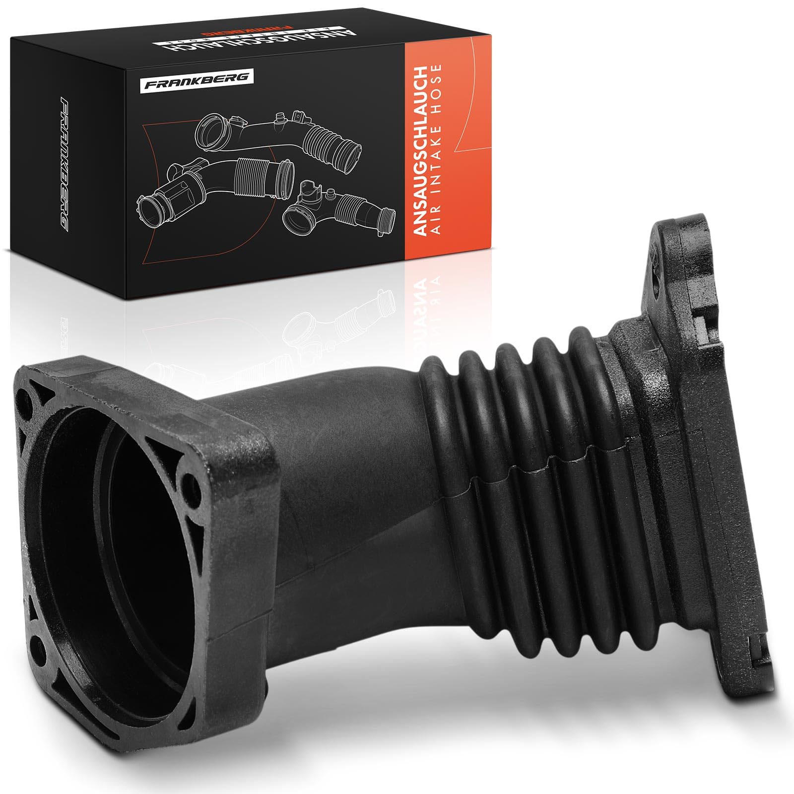 Frankberg Manguera de admisión Tubo de admisión Diesel Compatible con C-Max DM2 Focus C-Max DM2 Focus II DA DP HCP DB DH FCH Focus II Turnier DA DS FFS S40 II 544 Replace# 1440439
