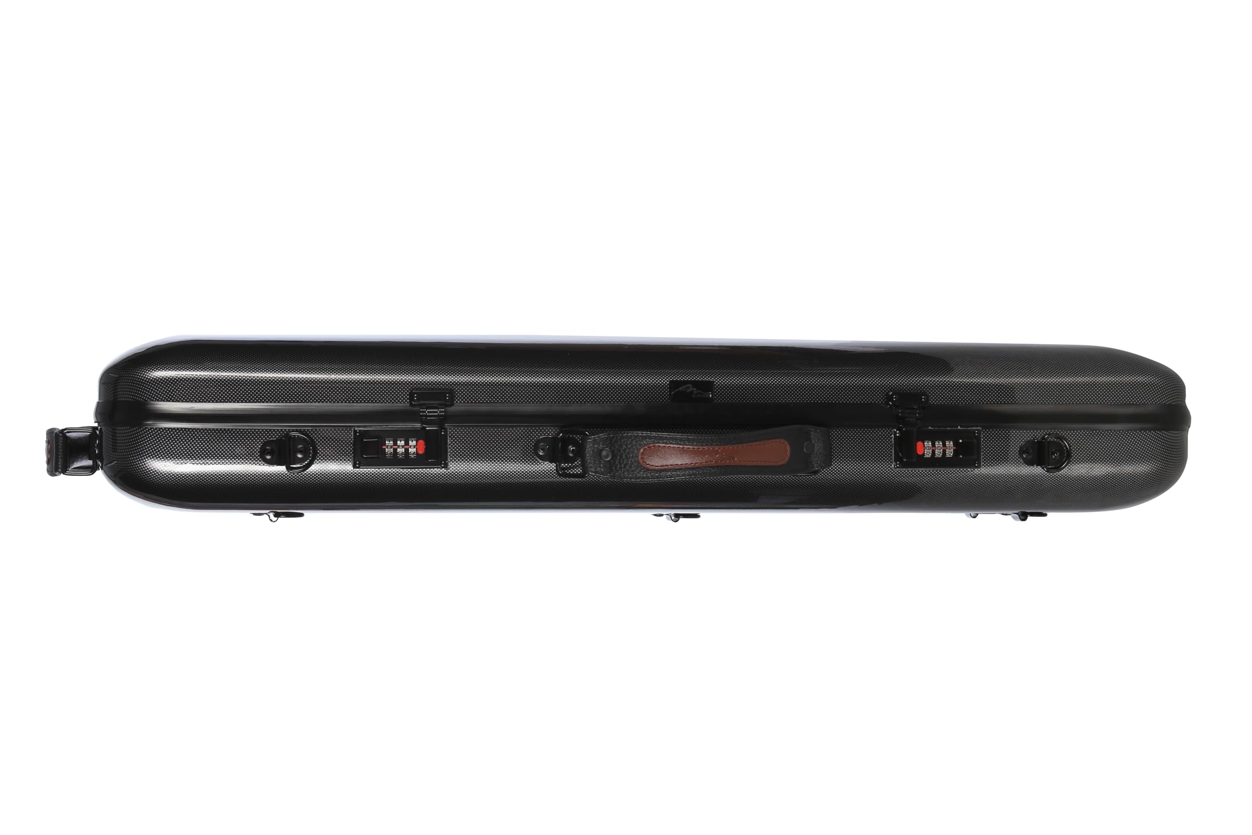 Geigenkoffer Fiberglass Safe Oblong 4/4 point schwarz M-Case + Musiktasche