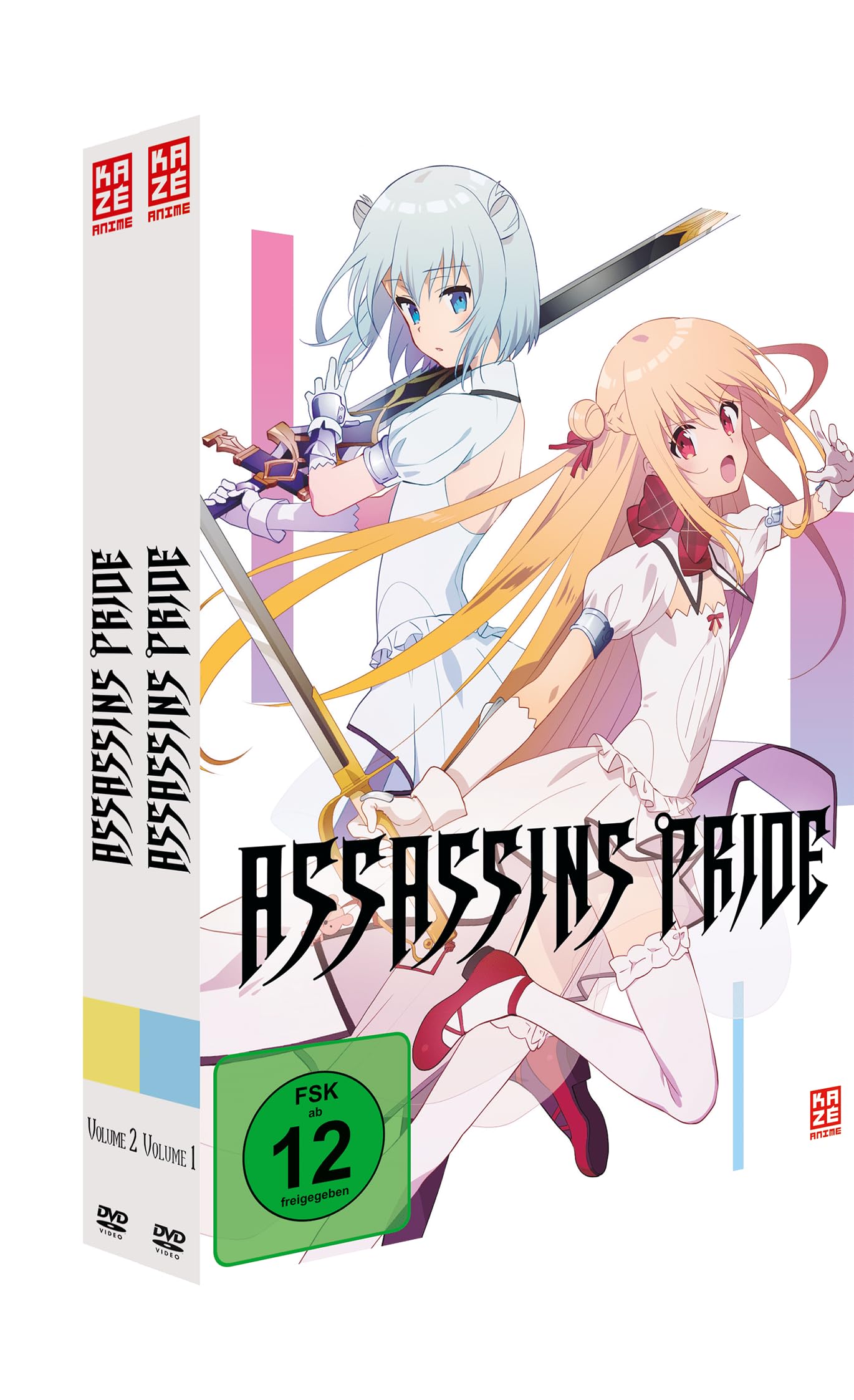 Assassins Pride Gesamtausgabe Bundle Vol.1-2 DVD