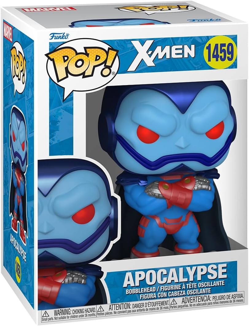 Funko Pop! Marvel: X-Men - Apocalypse - Marvel Comics - Marvel Comics - Collectible Vinyl Figure - Gift Idea - Official Merchandise - Toys for Children and Adults - Comic Books Fans