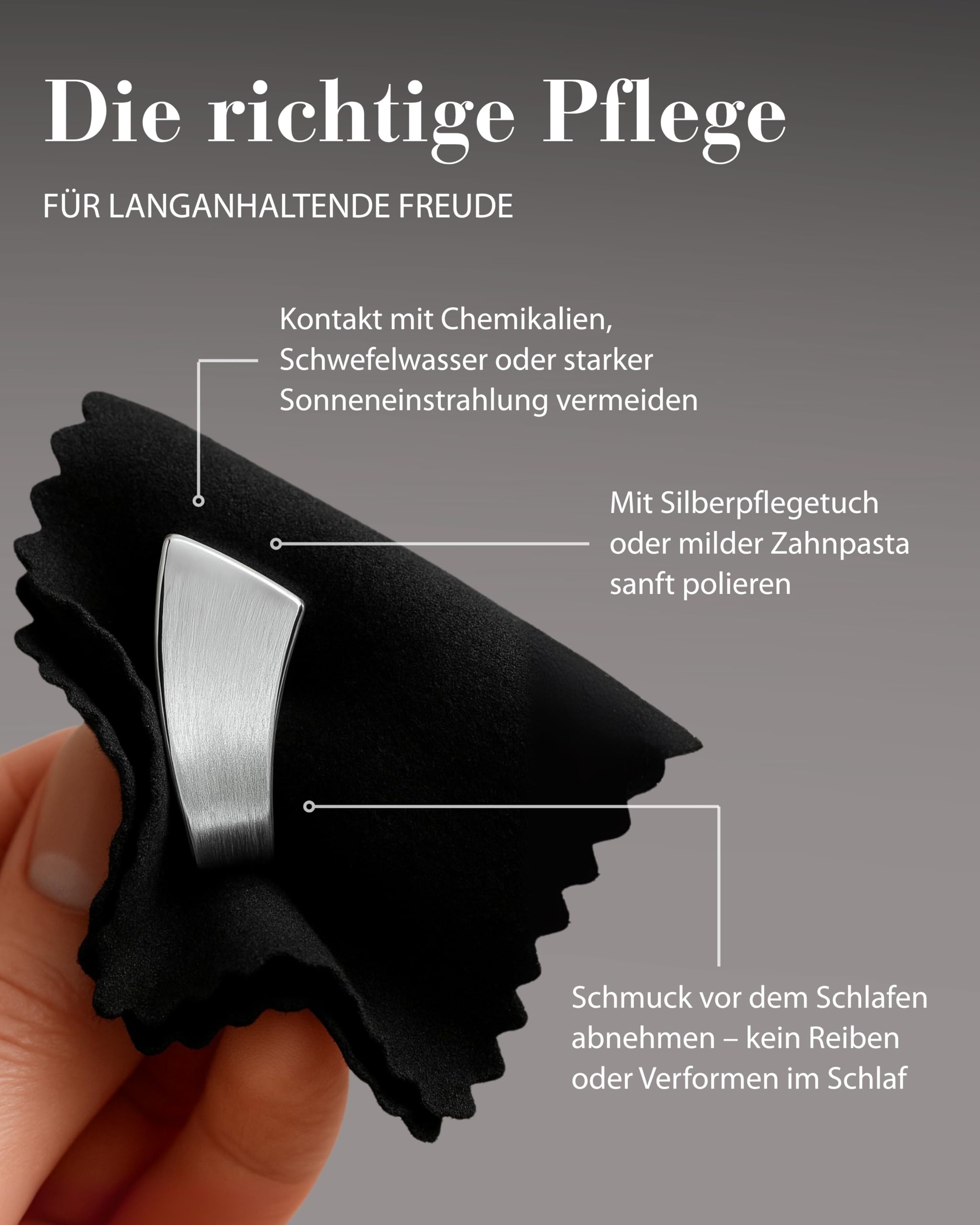 Vinani Damen Ohrringe 925 Silber - Klapp-Creolen Ohrring Set für Frauen aus 925 Sterling Silber U-Form gebürstet glänzend CDGG