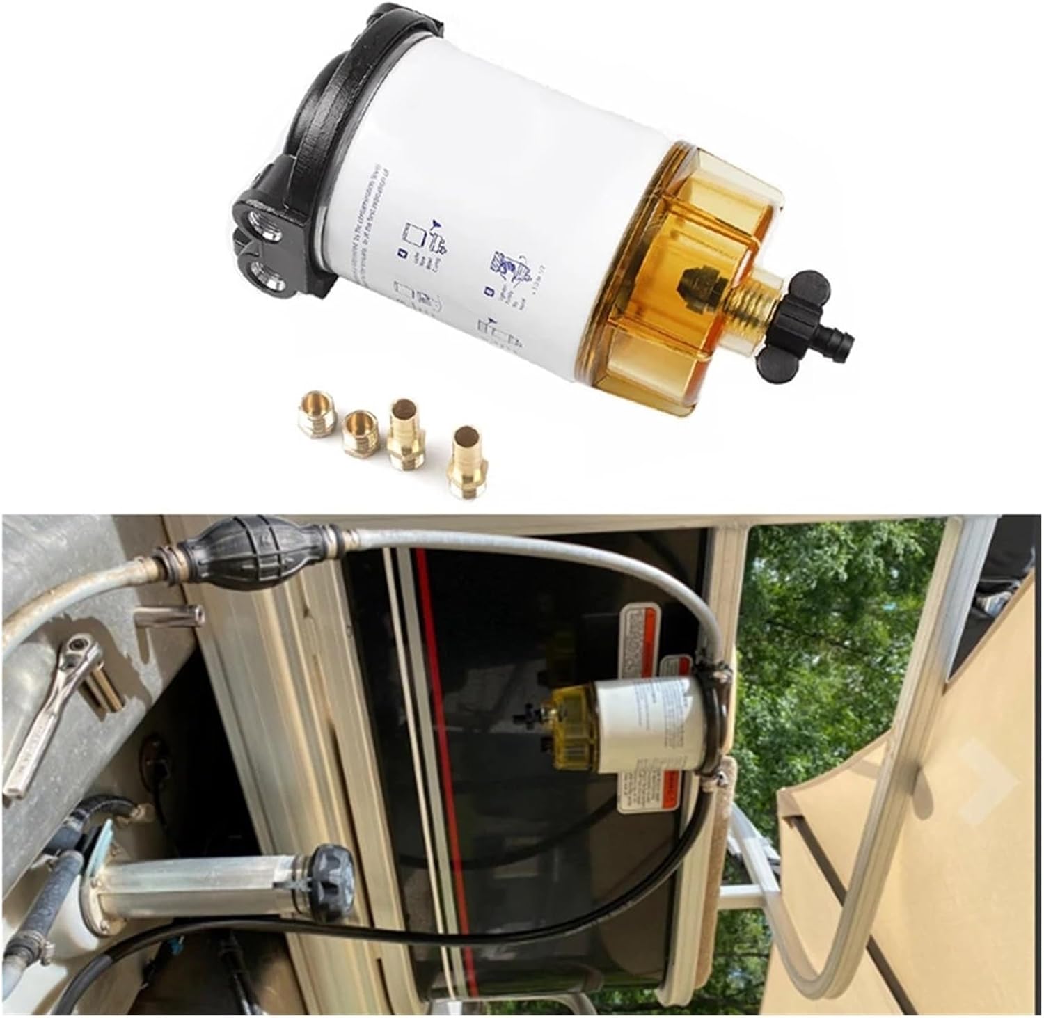 Car modification marine fuel filter S3213 oil-water separator fuel water separation filter