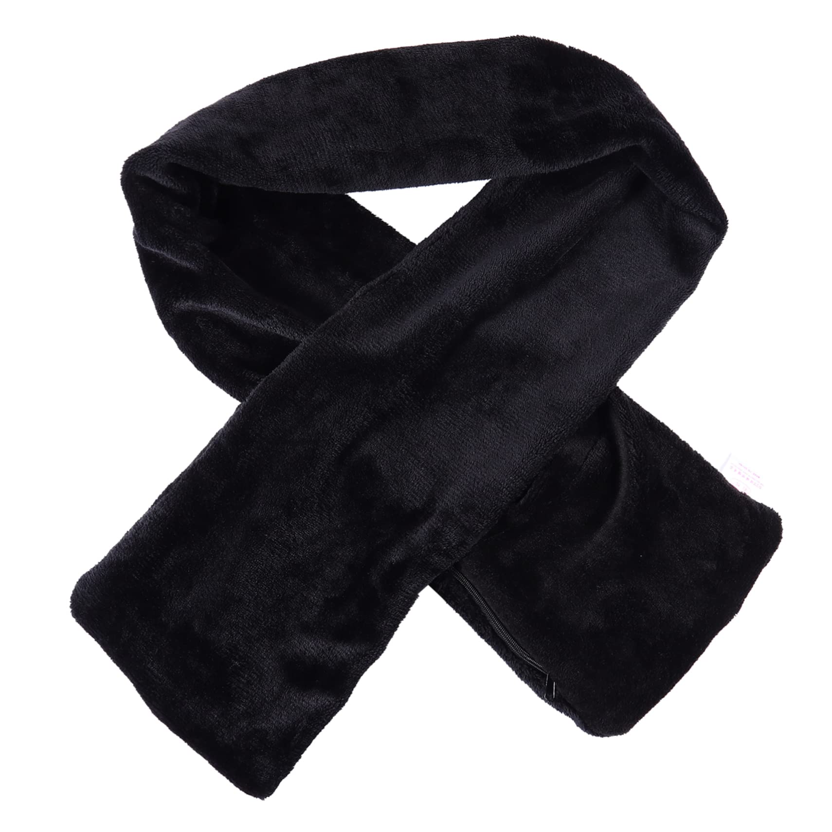 VALICLUD Bufanda Calefactable de Terciopelo Calentada Bufanda Cálida para Invierno Carga USB Cuello