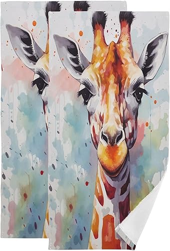 Vista 141 de Juego de 2 toallas de baño de color morado, remolques de mano de lobo, toallas de baño, toallas suaves y absorbentes para baño, cocina, gimnasio