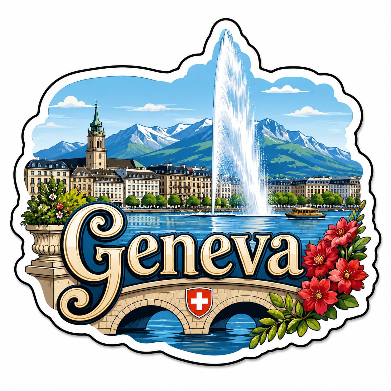 London Fridge Magnet - Decolyte Souvenir -6