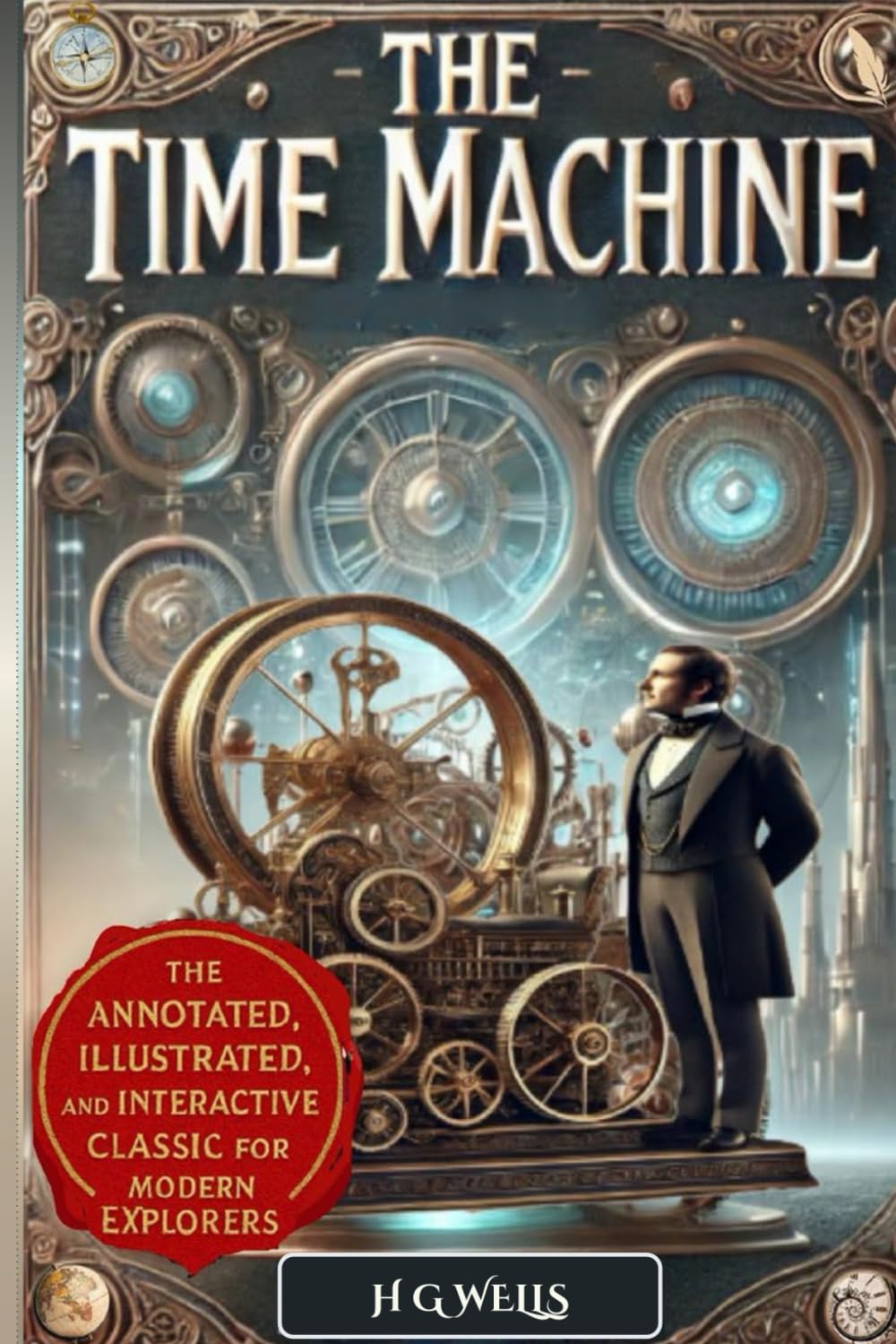 The Time Machine: The Annotated, Illustrated and Interactive Classic for Modern Explorers