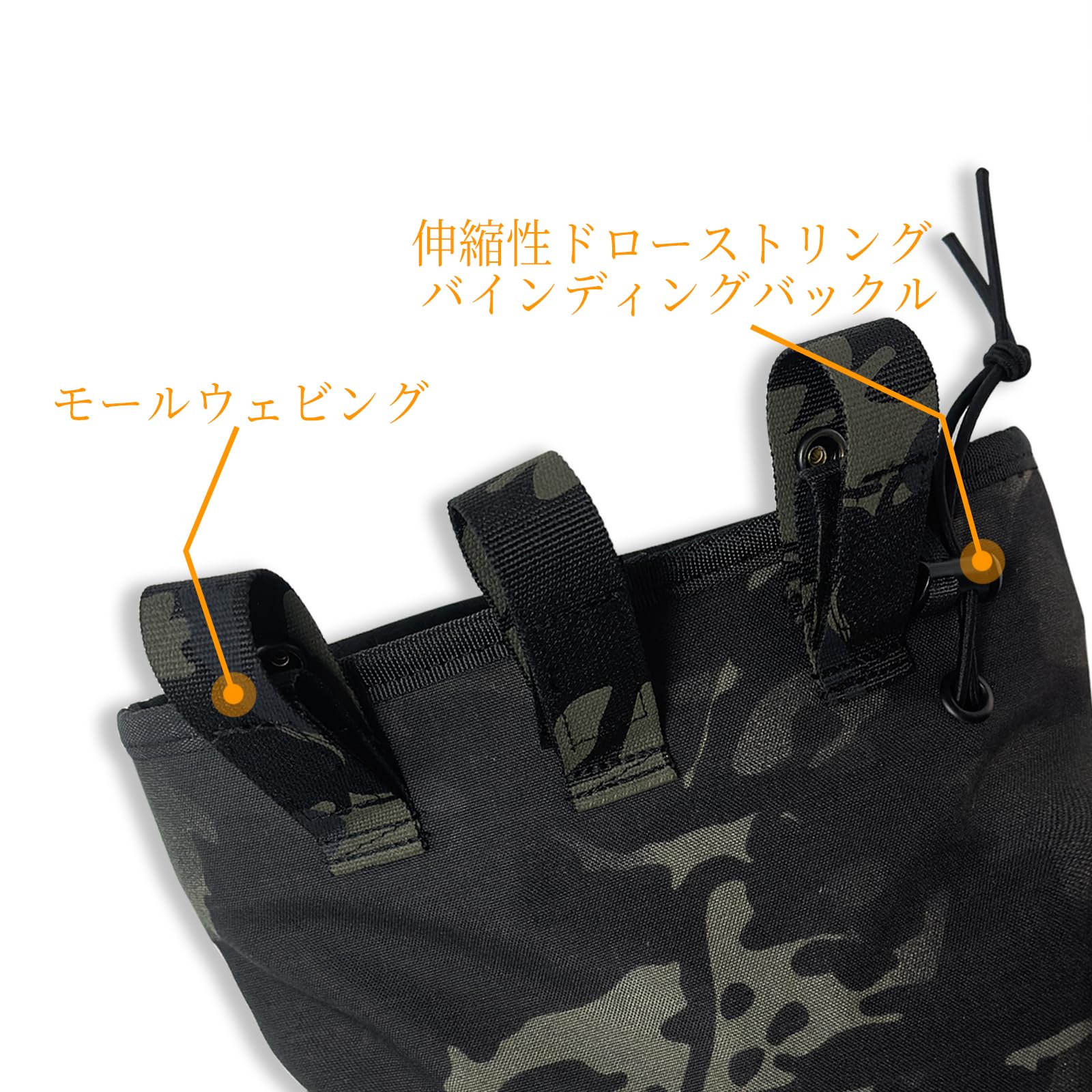 Amazon.co.jp: ダンプポーチ モールシステム ポーチ タクティカル