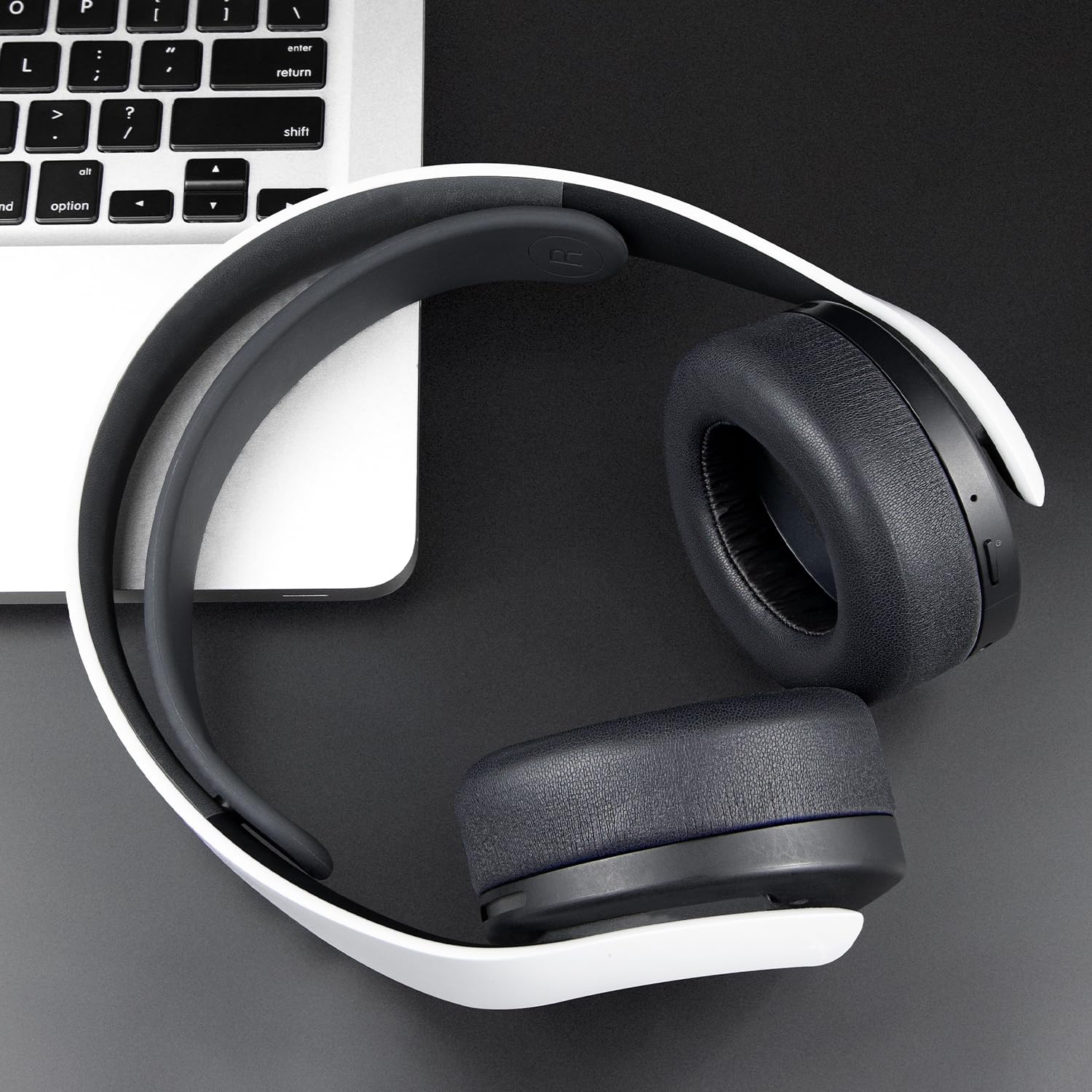 SOULWIT Mousse Coussin Coussinets pour Sony PlayStation 5 Pulse PS5 3D Wireless Casque Anti-Bruit