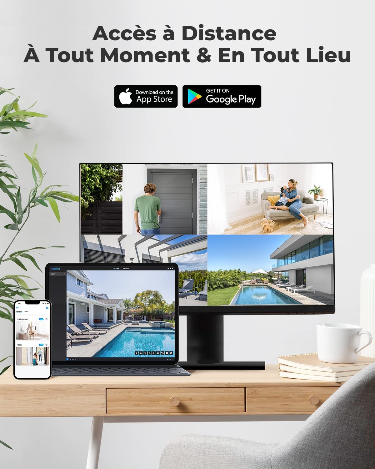 Reolink 5MP Caméra de Surveillance Extérieure PoE, Caméra IP Extérieure avec Détection Personne/Véhicule, Etanche IP67, Time Lapse, Vision Nocturne IR 30m, Support Audio et Carte microSD, RLC-510A | Caméra de surveillance extérieure vision nocturne IR 30