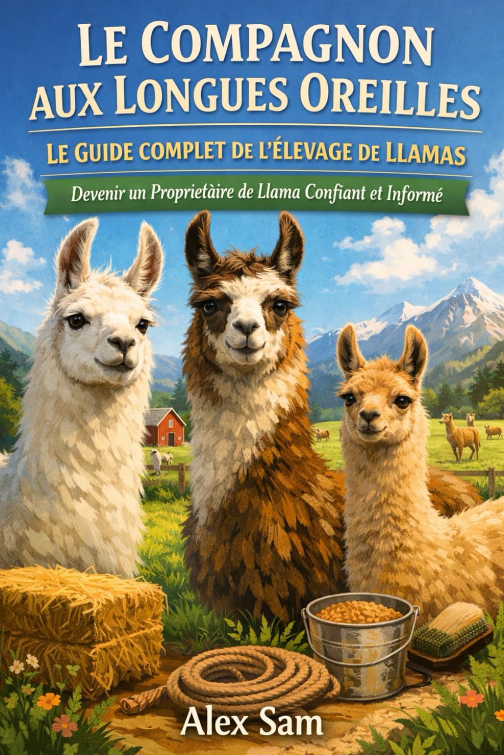 LE COMPAGNON AUX LONGUES OREILLES : LE GUIDE COMPLET DE L'ÉLEVAGE DE LLAMAS: Devenir un Propriétaire de Llama Confiant et Informé