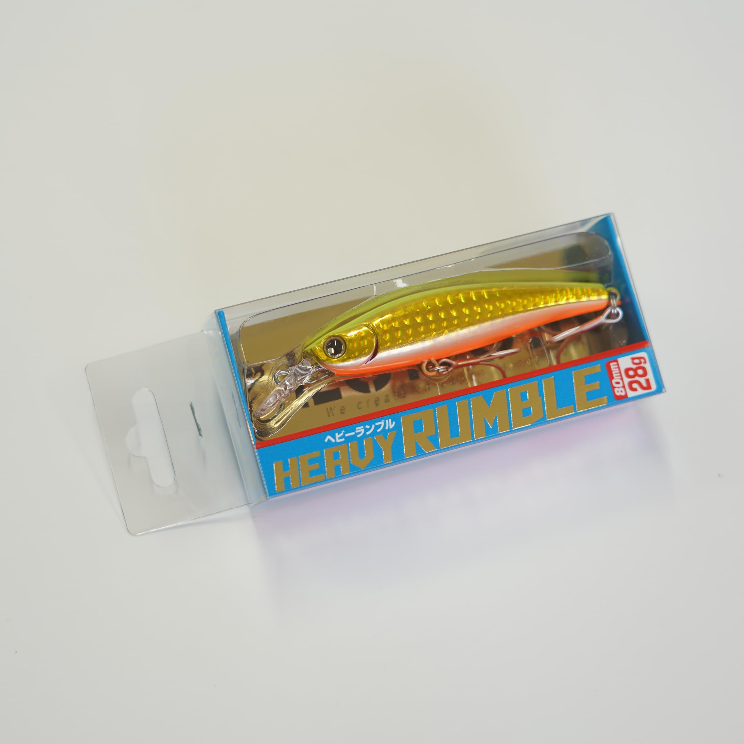 LONGIN Heavy RUMBLE28g 80mm S078LN Gold Chart