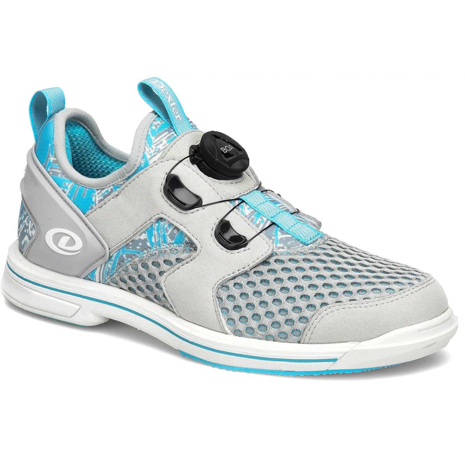 Dexter Damen DexLite Pro BOA Grey Blue Right Hand Bowlingschuhe