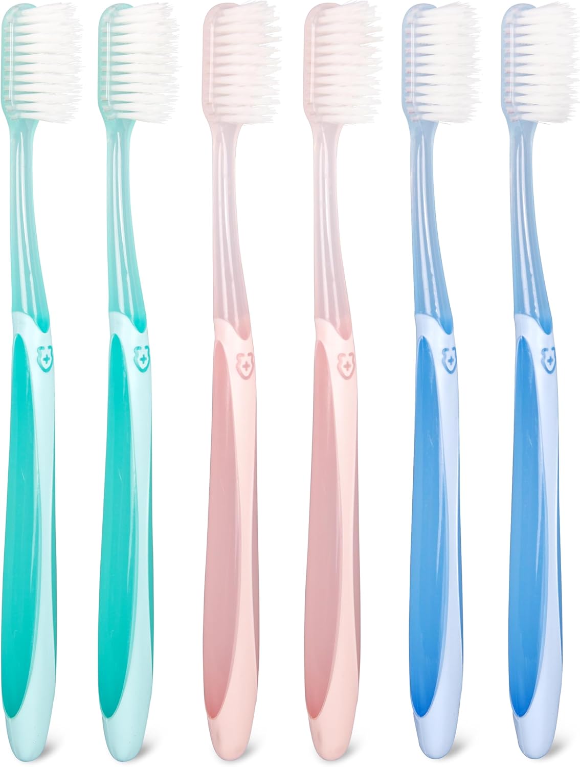 Extra Soft Toothbrush, Regular Head Dentist-Developed Tapered Bristles for