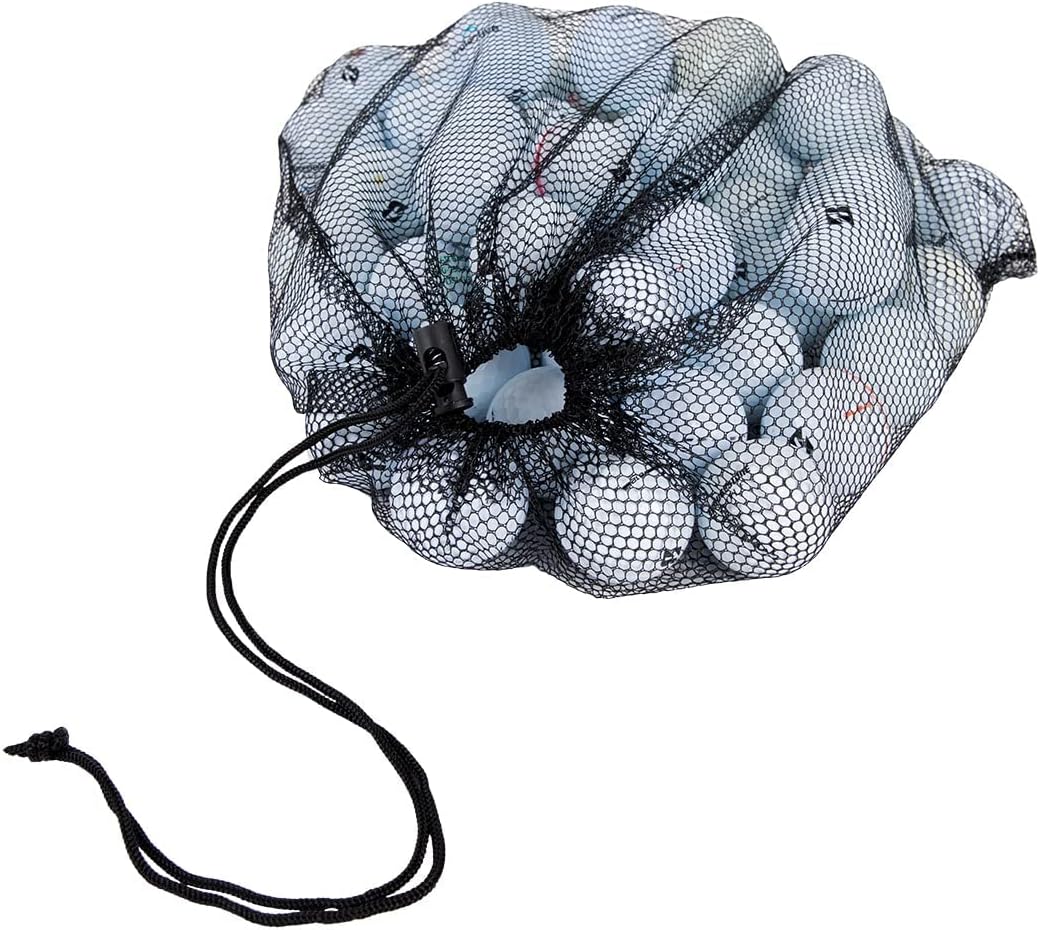 Clean Green Golf Balls 48 Pack of Recycled Golf Balls for Bridgestone Golf Balls - Good Condition Used Golf Balls Recycled - Includes 48 Golf Balls and Mesh Carrying Bag