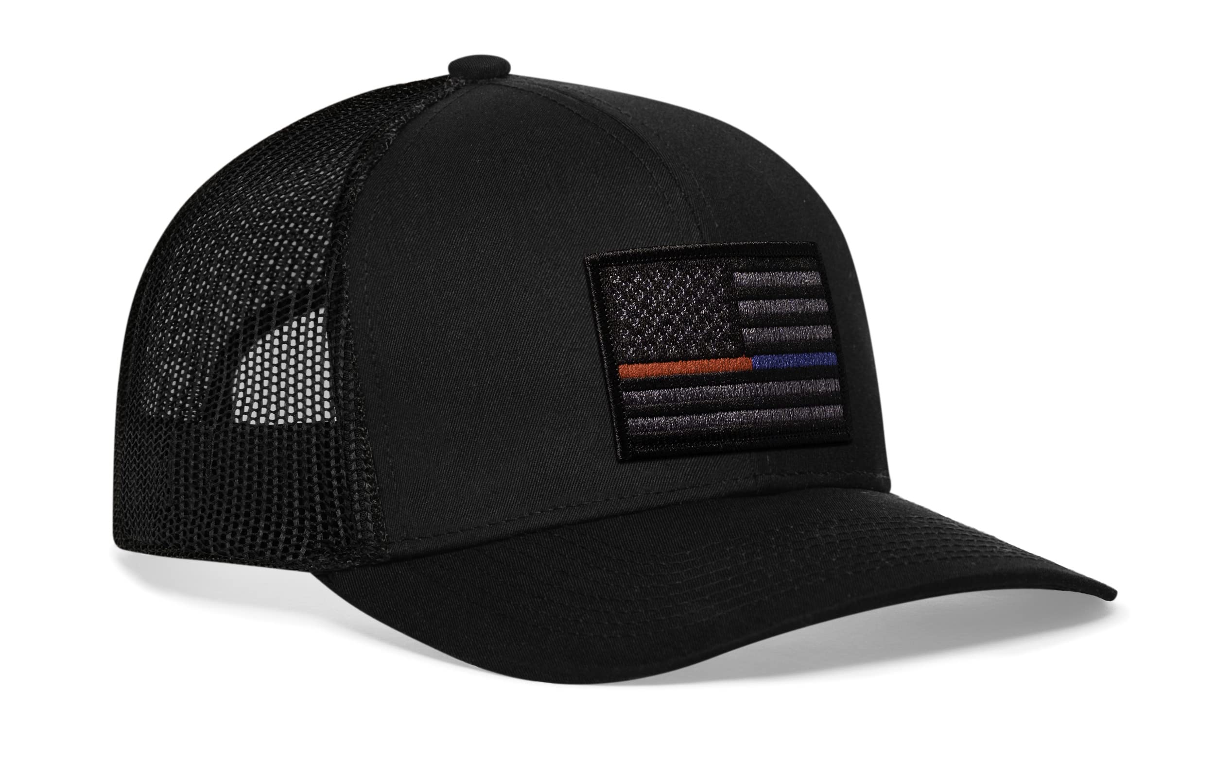 Haka American Flag Hat, USA Trucker Hat for Men & Women, Adjustable Baseball Cap, Mesh Snapback, Durable Outdoor Hat