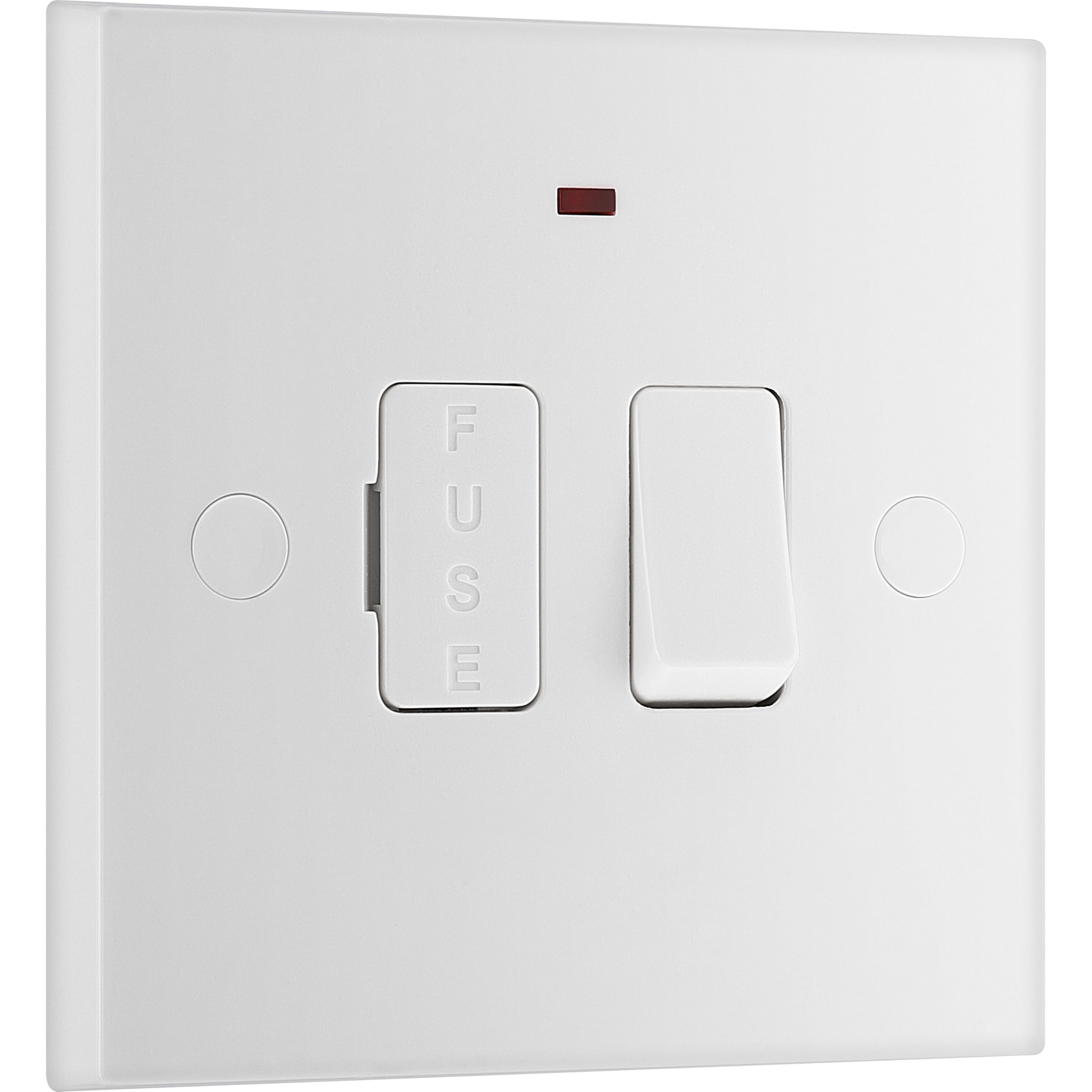 BG 951 Switched Fused Connection Unit / Spur & Neon 13A White Plastic