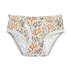 senya Baby Toddler Boys Underwear Kids Exclusive Boxer Briefs Comfort 2T Brown Coral