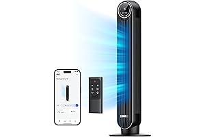 Dreo Oscillating Smart Bladeless Tower Fan