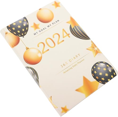 Cabilock 2024 Planner Weekly Monthly Agenda Daily Goals Planner Academic Planner Schedule Recording Notepad Agenda Notepad for Office