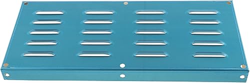 Miniatura 3 de Panel de ventilación de acero inoxidable para accesorios de parrilla, fogatas de mampostería y cocinas al aire libre, 15 x 6-12 x 1 pulgada