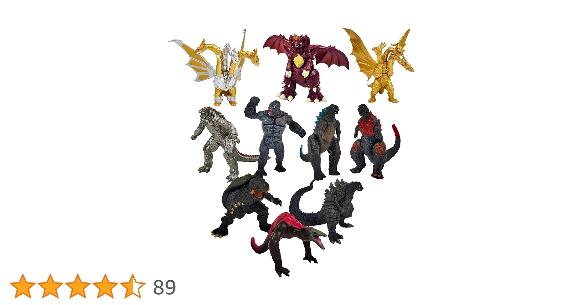 Amazon.co.jp: ViliV キングオブモンスターフィギュア 10個