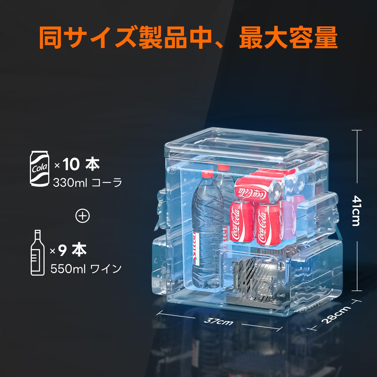 Amazon.co.jp: Litheli ポータブル冷蔵庫 SE 16L -20℃～20℃ 急速冷凍