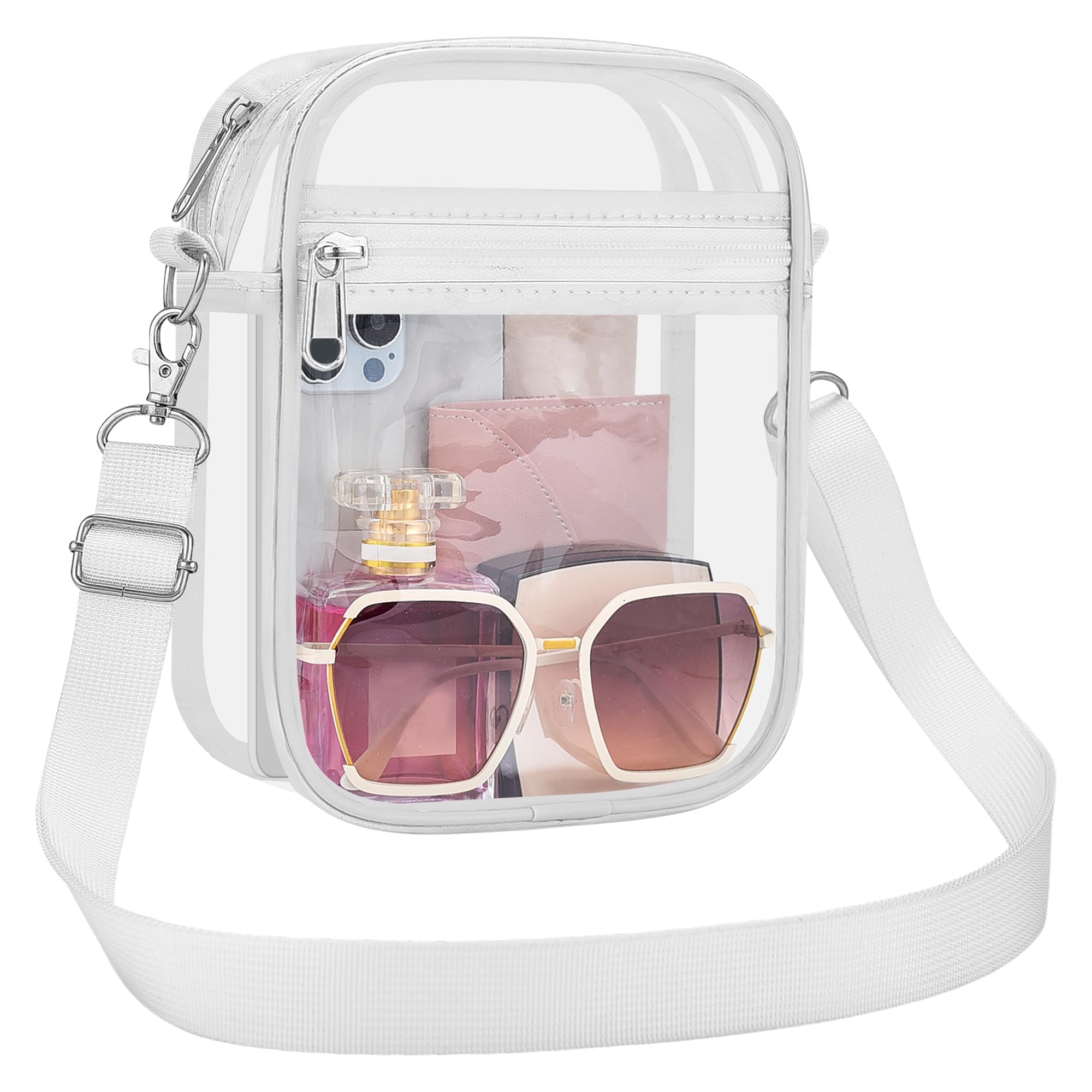 Clear Bag for Stadium Events, Small Women's Clear Purse