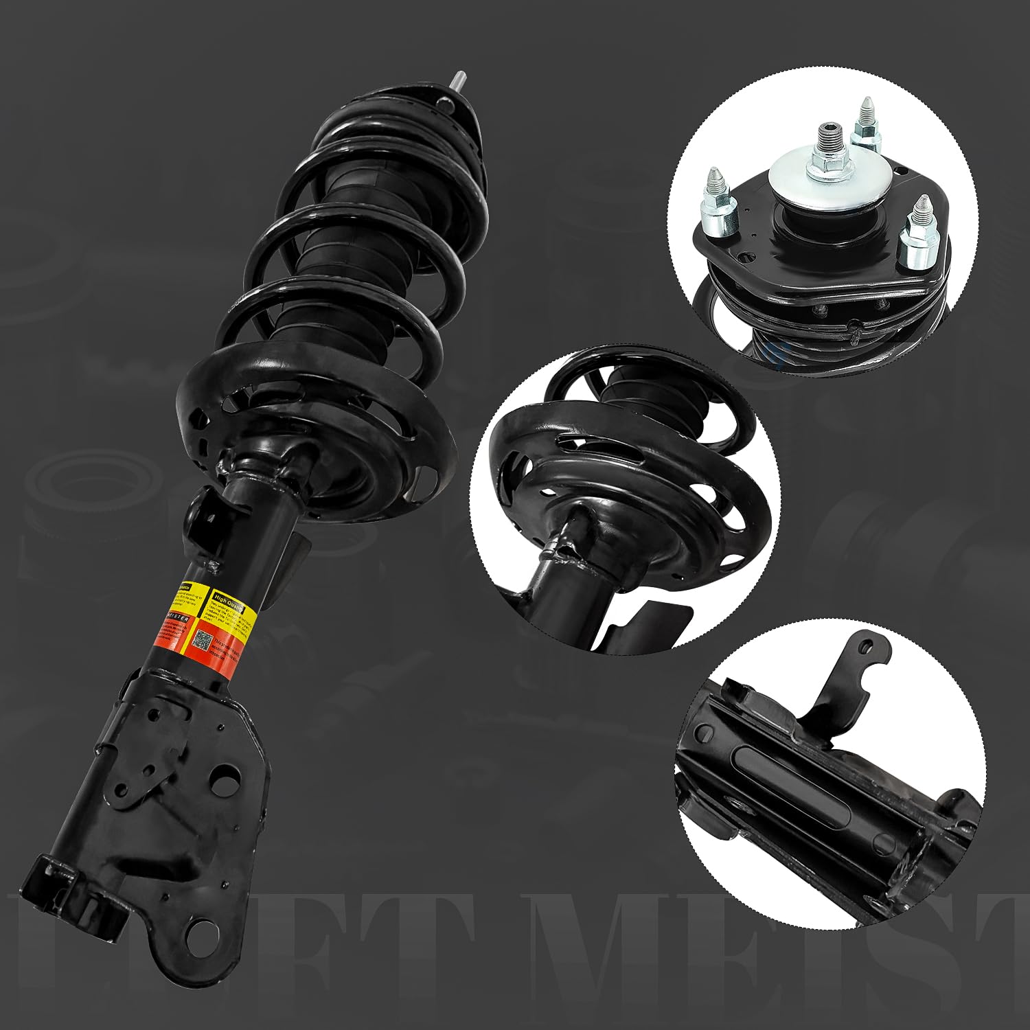 Amazon.com: LUFT MEISTAR 51606-STX-A59 51605-STX-A59 Front Shock