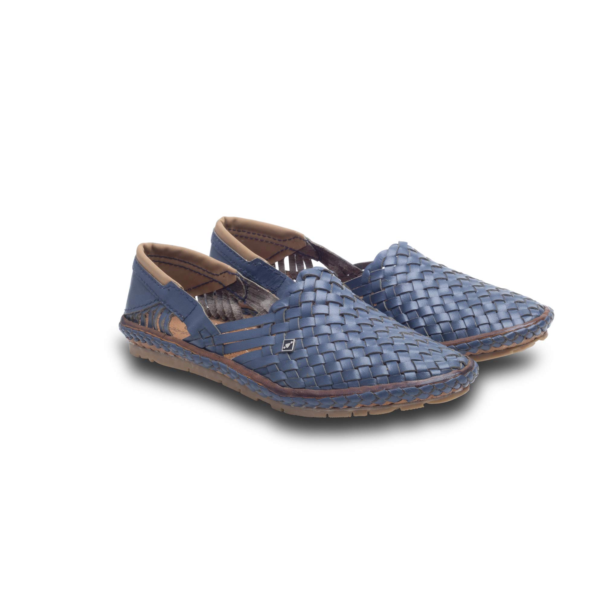 DESI HANGOVER Mens Handcrafted Leather Casual Slip-On Loafer Shoes Hola Blue (B08X23X7NQ) Amazon Price History, Amazon Price Tracker