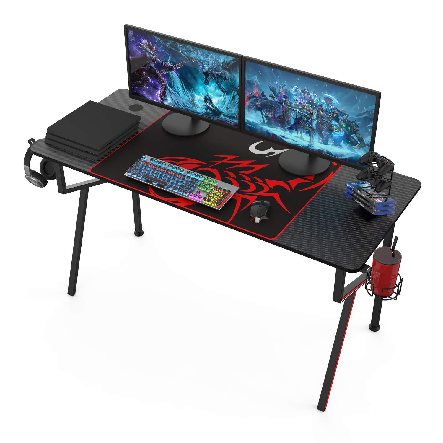 Gaming Desk 55 inch PC Computer Desk, KFrame Home