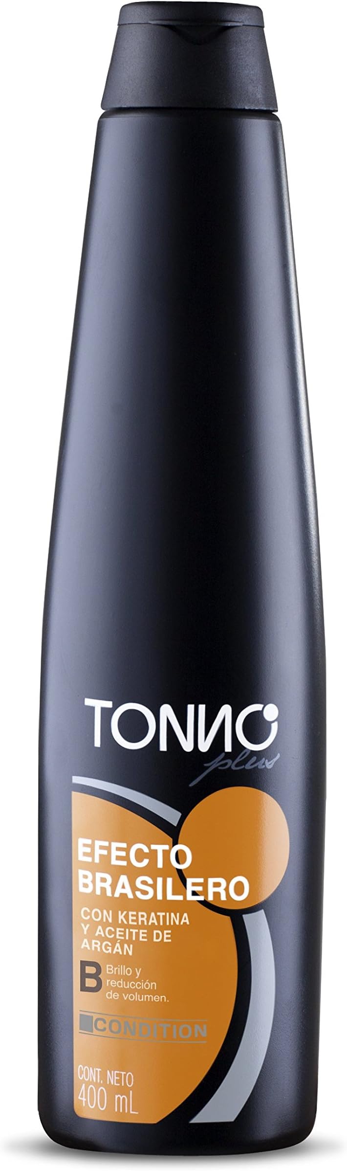 BRAZILIAN EFFECT POST TREATMENT SHAMPOO AND CONDITIONER WITH KERATINE AND ARGAN OIL - SALT FREE -400 ML/13.53 FL. OZ (TONNO PLUS CONDITIONER)