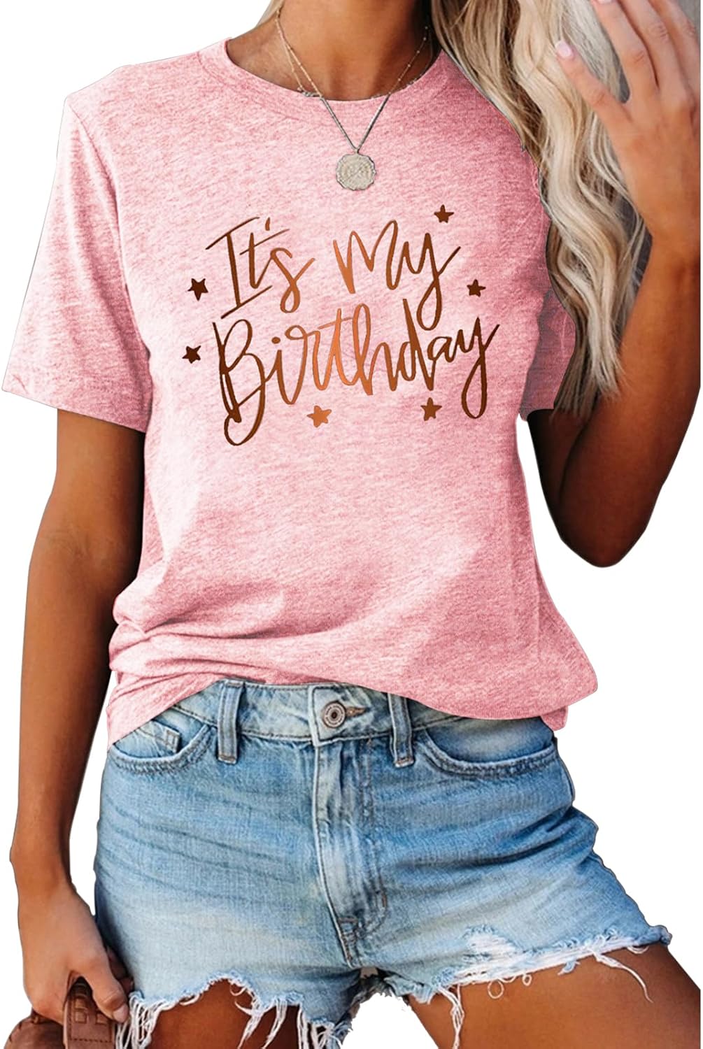 Birthday Shirts for Women Cute Birthday Squad Shirts Mama Shirts Birthday Gifts for Women
