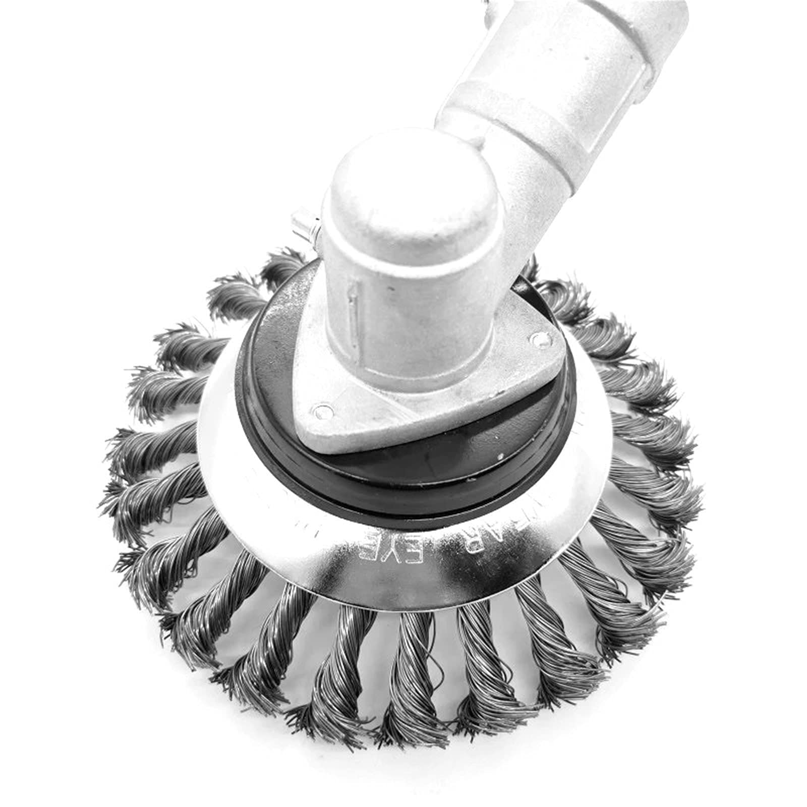 Cepillo para Malas Hierbas,Discos Desbrozadora Accesorios de Desbrozadoras, 150 X 25,4Mm Herramienta de Limpieza de Malezas para El Cuidado del Jardín,8inch