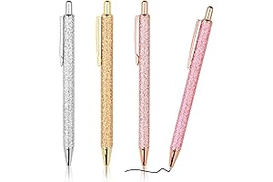 Juego de 4 bolígrafos bonitos para mujer de WY WENYUAN, bolígrafos de...