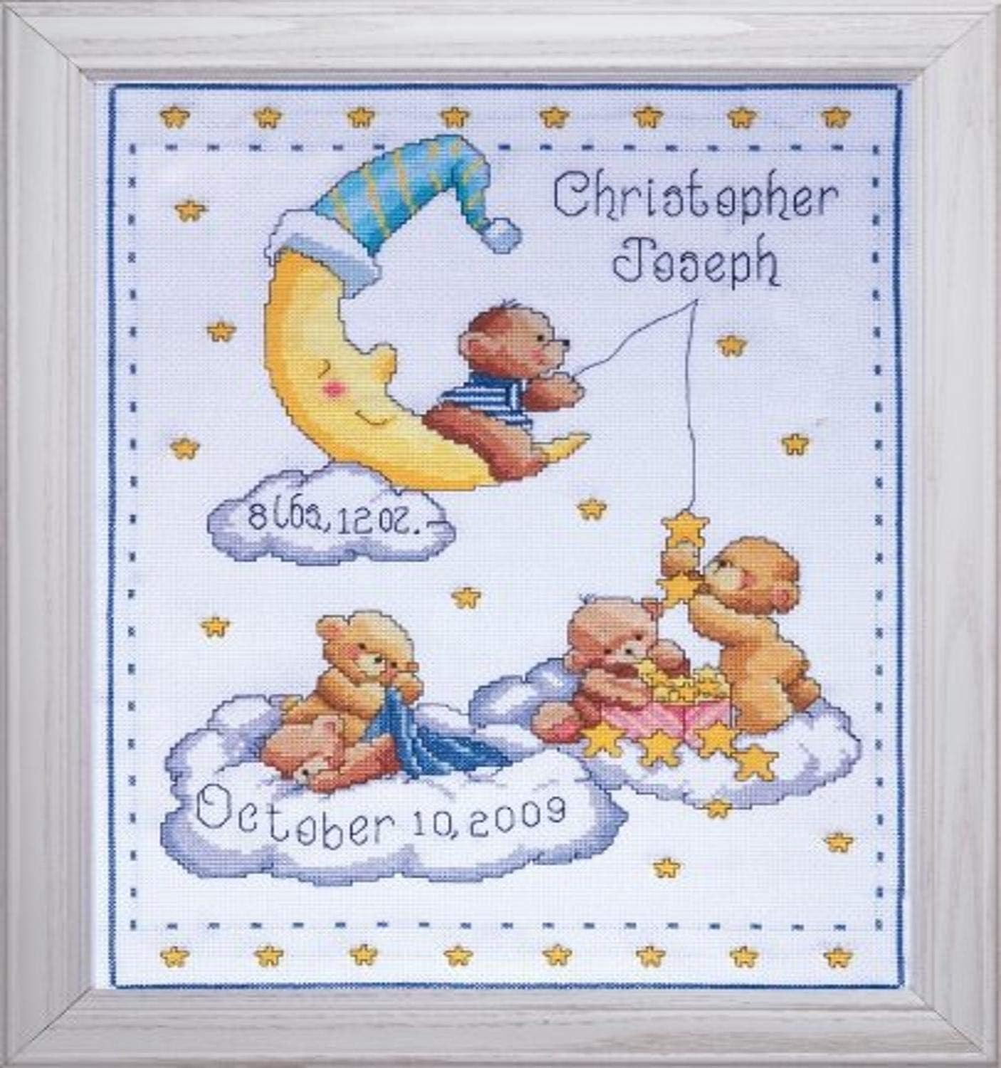 Heavenly Bears Sampler, "8 x 10" (T21727)