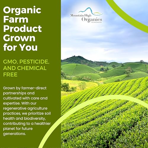 Miniatura 6 de Mountain High Organics Inc - Cubo de arroz integral orgánico certificado de jazmín 6G 40 libras