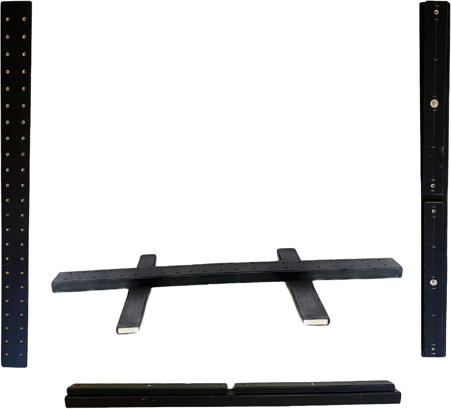 VictoryStore Yard Decoration Stand, 4 Foot Yard Card Stand, Set Of 3, Indoor/Outdoor Yard Greeting Stand (Signs and Stakes Not Included) (Black)