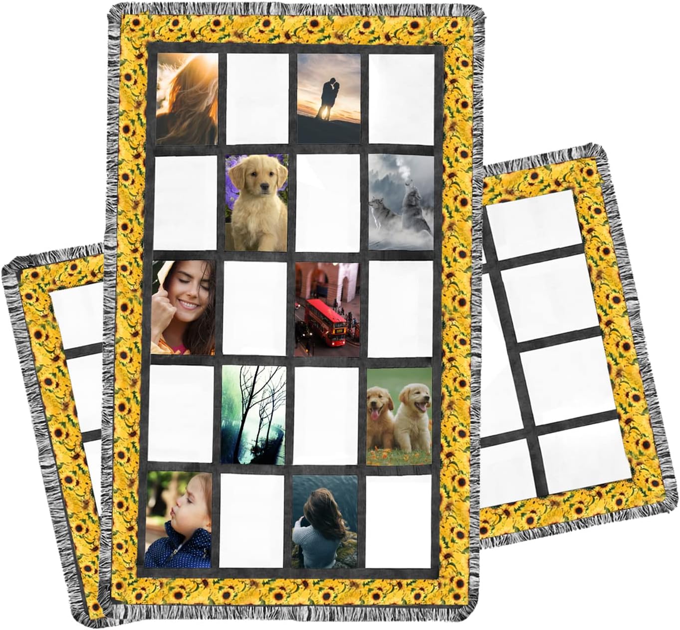 40"X60" Sublimation Blanks Throw Blanket for Heat Press, Baby Printed