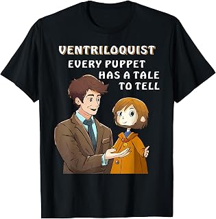 Belly Speech Demonstration Doll Player Ventriloquist T-Shirt