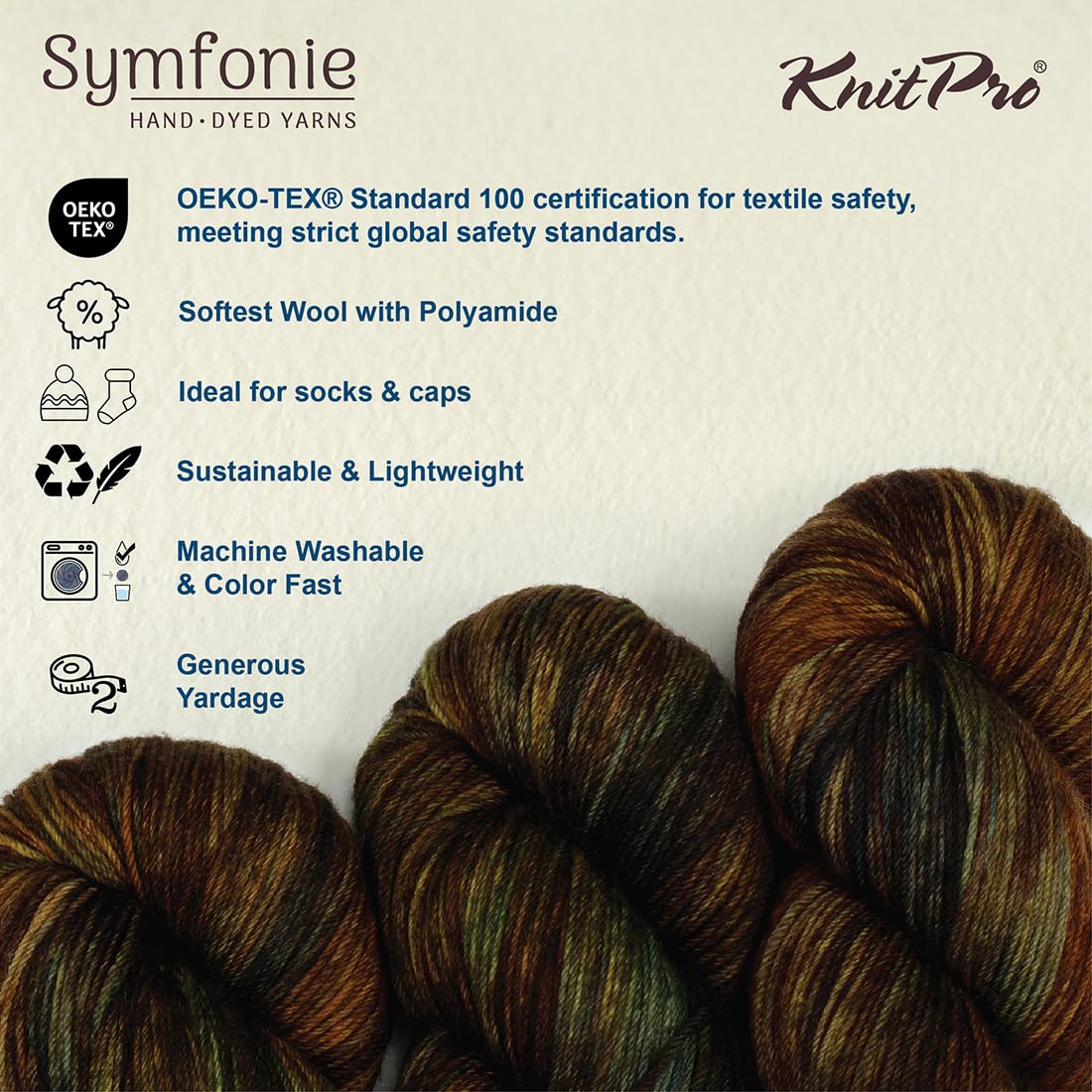 Terra Color Symfonie Yarns di Knitpro ca. 380 m/ 100 g Wilderness