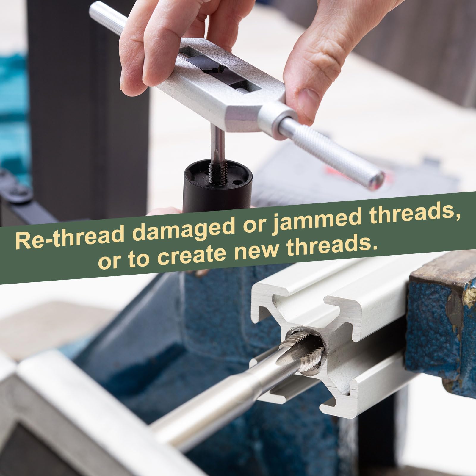 Metric Machine Tap Left M5 Thread Pitch H2 Accuracy 3 Flutes High Speed