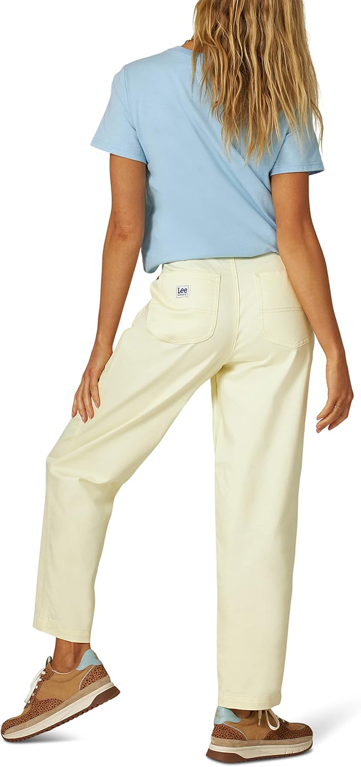 Lee Womens High Rise Chetopa Flat Front Chino Pant - Image 4